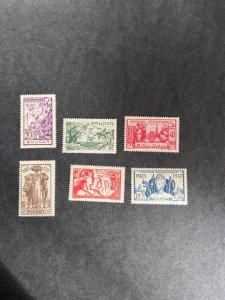 Stamps French Sudan Scott# 106-11 hinged