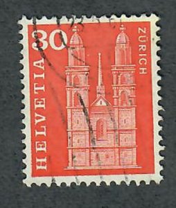 Switzerland #387 used single