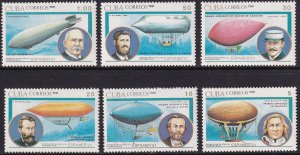 Sc# 3321 / 3326 Cuba 1991 Espamer '91 Argentina complete set...