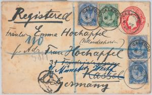 51994 - South Africa -  POSTAL HISTORY - STATIONERY Registered COVER to