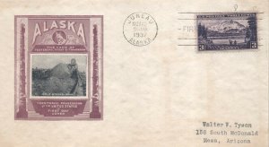 800 3c ALASKA - Ioor cachet #45c