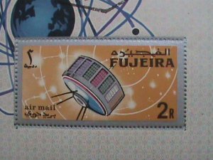 FUJEIRA-AIRMAIL-1965 SPACE PROGRAMS-CTO S/S VERY FINE PLEASE WATCH CAREFULLY