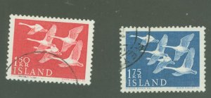 Iceland #298-299  Single (Complete Set)