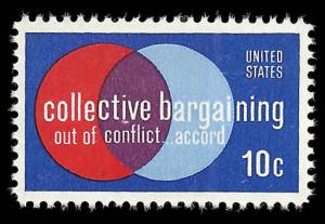 # 1558 MINT NEVER HINGED COLLECTIVE BARGAINING VF+