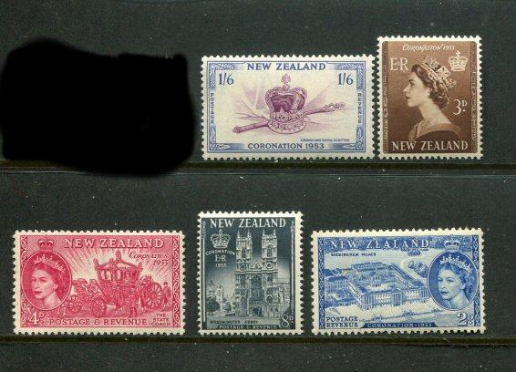 New Zealand #280-4 Mint