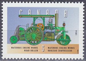 #1605g MNH Canada - Waterous Engine Works Road Roller (1914)