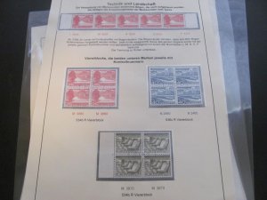 SWITZERLAND USED STAMPS & COVERS COLL. ON PAGES 1930-2005 $2K-$3K CAT. XF (191)