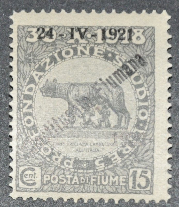 DYNAMITE Stamps: Fiume Scott #163 – MINT