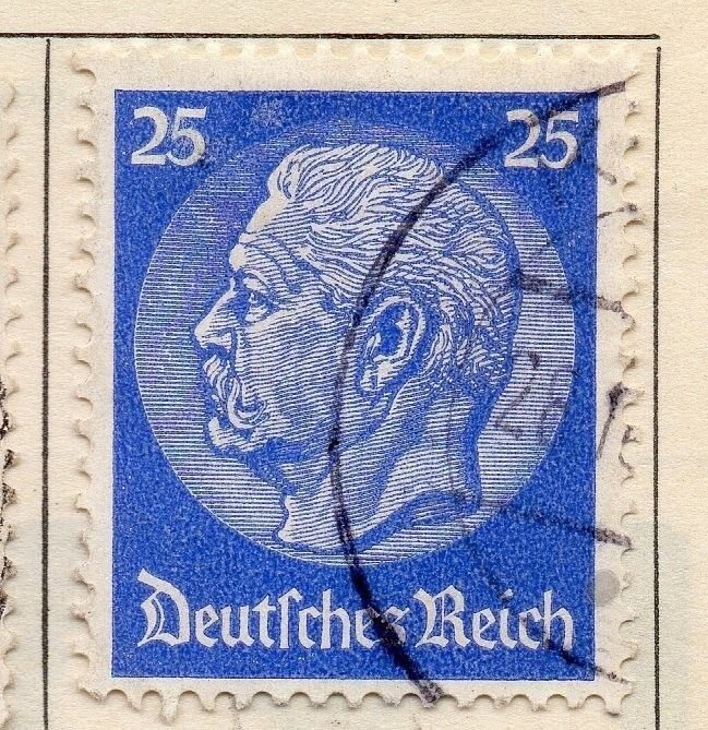 Germany 1932 Early Issue Fine Used 25pf. 106248