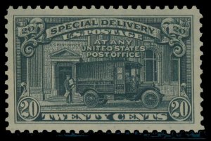 MOMEN: US #E14 MINT OG NH SPECIAL DELIVERY **PSE GRADED CERT SUP-98** SMQ $160