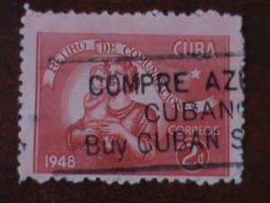 ​CUBA-FAMOUS PEOPLE OF CUBA- USED VERY FINE WE SHIP TO WORLDWIDE AND COMBINE