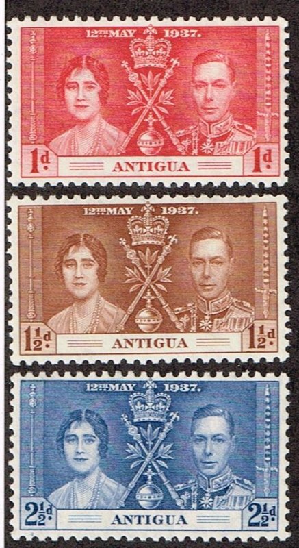 Antigua # 81 - 83 MNH