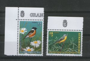 LUXEMBOURG-MNH** -SET-FAUNA-BIRDS-1994.