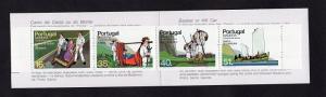 Portugal Madeira   #97-100a  MNH 1984  traditional transportation. booklet