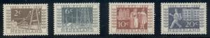 NETHERLANDS #336-9, Complete set Telegraph Service, og, LH, VF, Scott $56.00