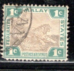 Malaysia Scott # 18a, used