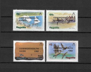 ANGUILLA 1982 SG 530/33 MNH