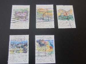 Australia 1992 Sc 1267a-e set FU