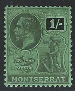 Montserrat  mint hinged  SC  69