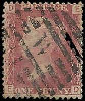 Great Britain - 33 - Plate 74 - Used - SCV-3.00