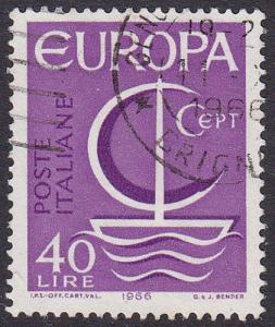 Italy 1966 SG1166 Used Europa