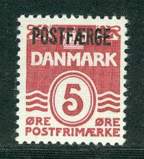 Denmark Scott # Q15, mint nh