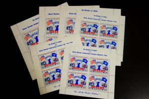 Liberia #C77 Hoard of 24 XF OG NH Full Stamp Sheets Rare Scott Value $965.00