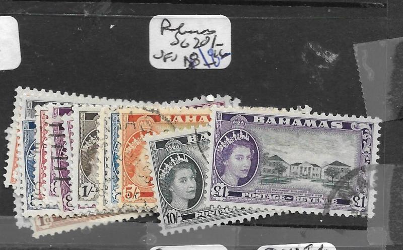 BAHAMAS (P1901B) QEII SET SG 201-16  VFU