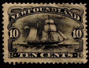 Canada - Newfoundland #59 Schooner Definitive Used