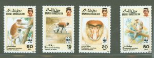 Brunei #424-427  Single (Complete Set) (Wildlife)