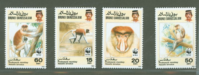 Brunei #424-427  Single (Complete Set) (Wildlife)