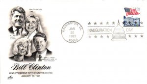 1993 Bill Clinton Inauguration – Artcraft Cachet 