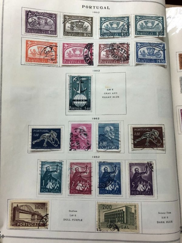 INTERNATIONAL COLLECTION IN SCOTT ALBUM – PORTUGAL TO RUSSIA – 423335