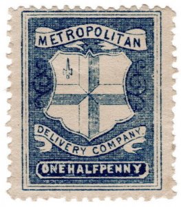 (I.B) Cinderella Collection : Circular Delivery Company ½d (Metropolitan)