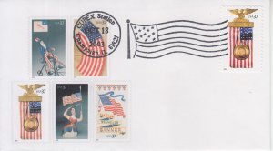 2003 USA Old Glory (Scott 3777) Pictorial Champaign IL CG