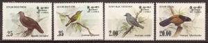 Sri Lanka 691-694 - Mint-NH -  Birds (cv $6.90)