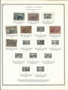 Scott Minuteman Stamp Album For United States Stamps With Stamps