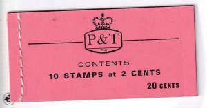 FIJI QE11 BOOKLET POST OFFICE FRESH