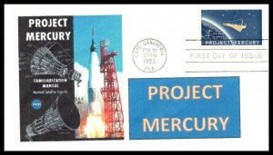 OAS-CNY 9099 US FDC PROJECT MERCURY SCOTT 1193 ADD-ON CACHET