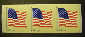 Scott 4188, 41c Flag, PNC3 #V1111, VP die cut