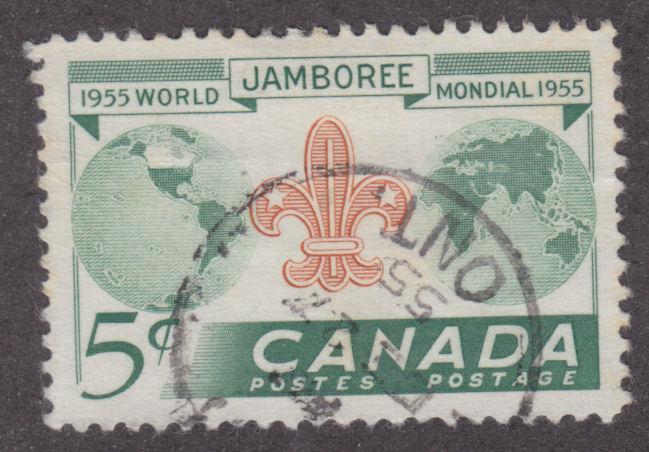 Canada 356 World Jamboree 5¢ 1955