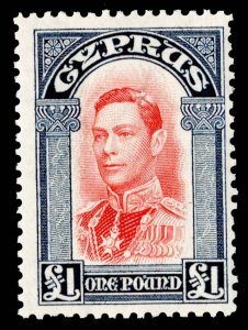 Cyprus Scott 155 Mint never hinged.