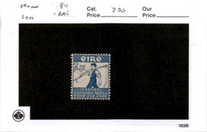 Ireland, Postage Stamp, #84 Mint NH, 1931 Farmer (AF)