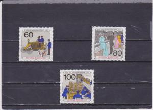 Germany B694-696 MNH (CV= $4.30)