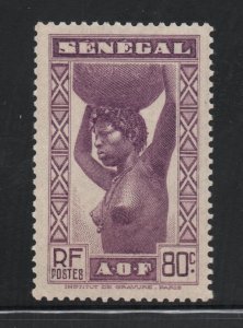Senegal  (1938)  - Scott # 181,