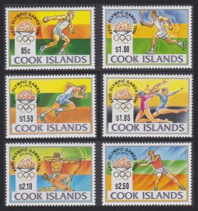 Cook Is. Olympic Games Atlanta 6v 1996 MNH SC#1203-1208 SG#1386-1391