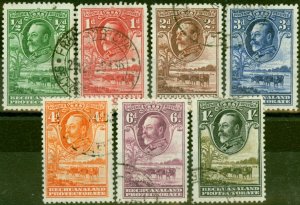 Bechuanaland 1932 Set of 7 to 1s SG99-105 Fine Used