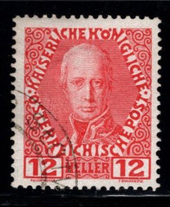 Austria Scott 116a Used stamp