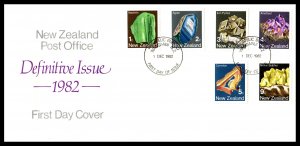 New Zealand 765-760 Minerals U/A FDC