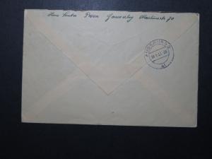 Bohemia Moravia 1941 Registered Cover to Augsburg - Z11051